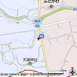 福岡県みやま市高田町下楠田2528周辺の地図
