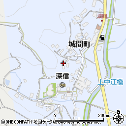 長崎県佐世保市城間町284周辺の地図