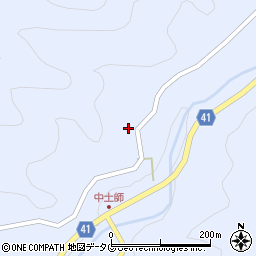 大分県豊後大野市大野町中土師602周辺の地図