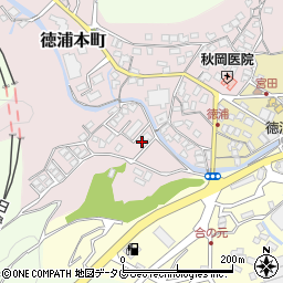 大分県津久見市徳浦本町2-13周辺の地図