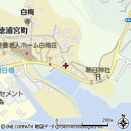 大分県津久見市徳浦宮町11-46周辺の地図