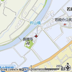 佐賀県鹿島市若殿分148-1周辺の地図