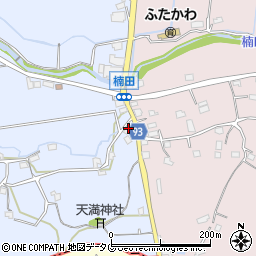 福岡県みやま市高田町下楠田2527周辺の地図