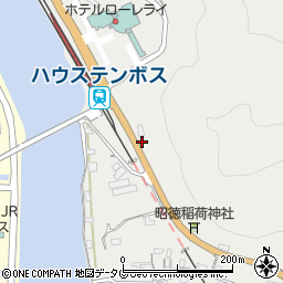 長崎県佐世保市南風崎町403-1周辺の地図