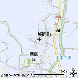 長崎県佐世保市城間町290周辺の地図