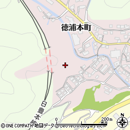 大分県津久見市徳浦本町2周辺の地図