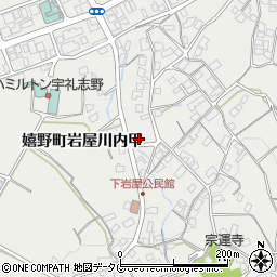 黒木建設株式会社　嬉野支店周辺の地図