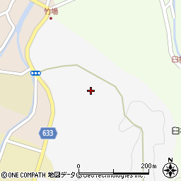 大分県臼杵市下中尾周辺の地図
