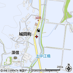 長崎県佐世保市城間町415周辺の地図