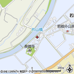 佐賀県鹿島市若殿分145周辺の地図