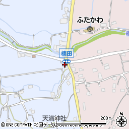 福岡県みやま市高田町下楠田2479周辺の地図