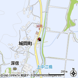 長崎県佐世保市城間町416周辺の地図