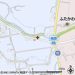 福岡県みやま市高田町下楠田2473周辺の地図