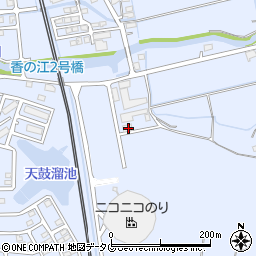 福岡県みやま市高田町下楠田2195周辺の地図