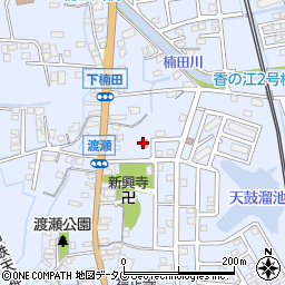 渡瀬公民館周辺の地図