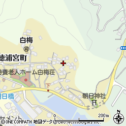 大分県津久見市徳浦宮町10-5周辺の地図