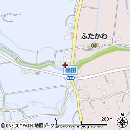 福岡県みやま市高田町下楠田1213周辺の地図