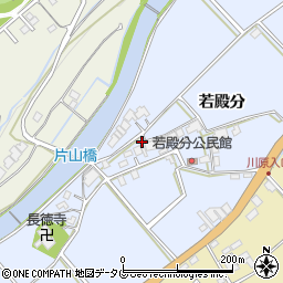 佐賀県鹿島市若殿分432周辺の地図