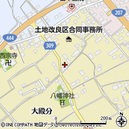 佐賀県鹿島市山浦1590-2周辺の地図