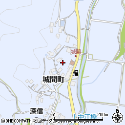 長崎県佐世保市城間町430周辺の地図