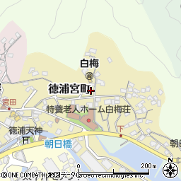 大分県津久見市徳浦宮町5-20周辺の地図
