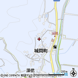 長崎県佐世保市城間町462周辺の地図