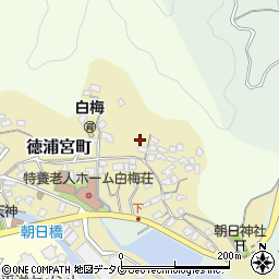 大分県津久見市徳浦宮町9-3周辺の地図
