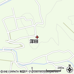 大分県臼杵市深田363-1周辺の地図