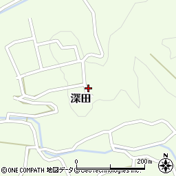 大分県臼杵市深田363周辺の地図