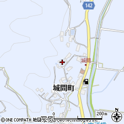 長崎県佐世保市城間町454周辺の地図