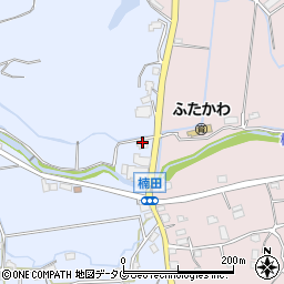 福岡県みやま市高田町下楠田1211周辺の地図