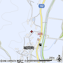 長崎県佐世保市城間町522周辺の地図