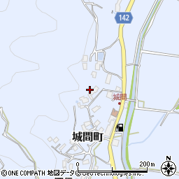 長崎県佐世保市城間町520周辺の地図