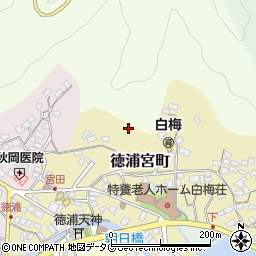 大分県津久見市徳浦宮町5周辺の地図