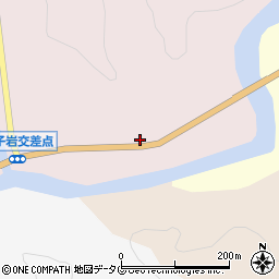大分県臼杵市掻壊障子岩周辺の地図