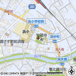 佐賀県鹿島市中町1228周辺の地図