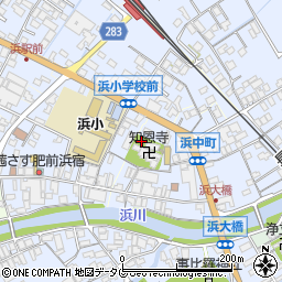 佐賀県鹿島市中町1227周辺の地図