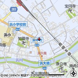 佐賀県鹿島市中町898-3周辺の地図