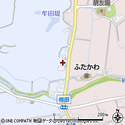 福岡県みやま市高田町下楠田1203周辺の地図