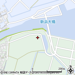 佐賀県鹿島市浜町556周辺の地図