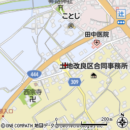 佐賀県鹿島市若殿分715周辺の地図