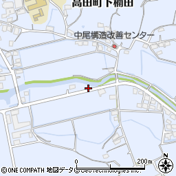 福岡県みやま市高田町下楠田2172周辺の地図
