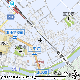 佐賀県鹿島市中町893周辺の地図