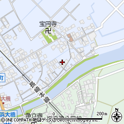 佐賀県鹿島市浜町644周辺の地図