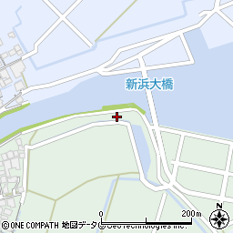 佐賀県鹿島市浜町593周辺の地図