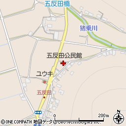 五反田公民館周辺の地図