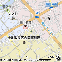 佐賀県鹿島市山浦甲-1541周辺の地図