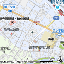 佐賀県鹿島市浜町1254周辺の地図