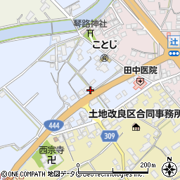 佐賀県鹿島市若殿分651-1周辺の地図