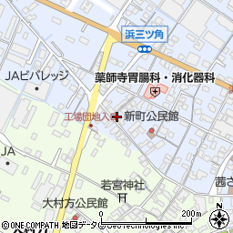 佐賀県鹿島市浜新町1309周辺の地図